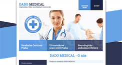 Desktop Screenshot of dadomedical.cz